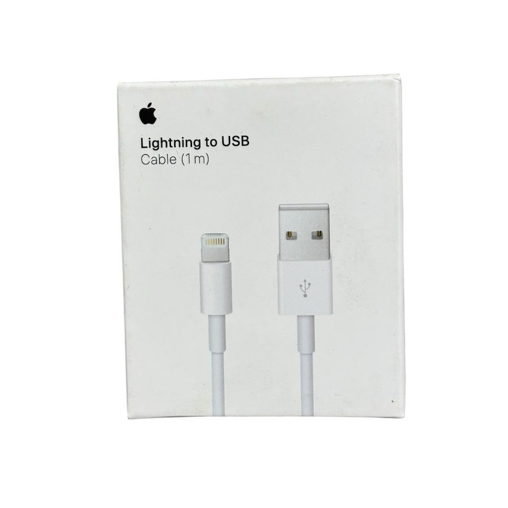 Apple Lightning to USB Cable 1m White MFi‎ Certified for iPhone/iPad/iPod
